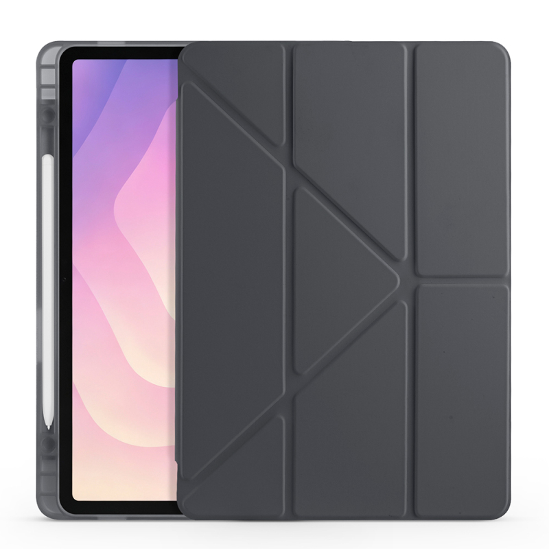 Galaxy Tab S11 Kılıf Zore Tri Folding Kalem Bölmeli Standlı Kılıf - 30