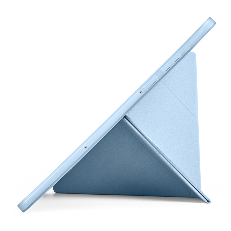 Galaxy Tab S11 Kılıf Zore Tri Folding Kalem Bölmeli Standlı Kılıf - 17