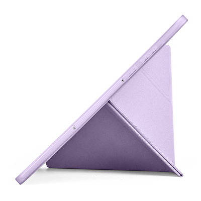 Galaxy Tab S11 Kılıf Zore Tri Folding Kalem Bölmeli Standlı Kılıf - 13