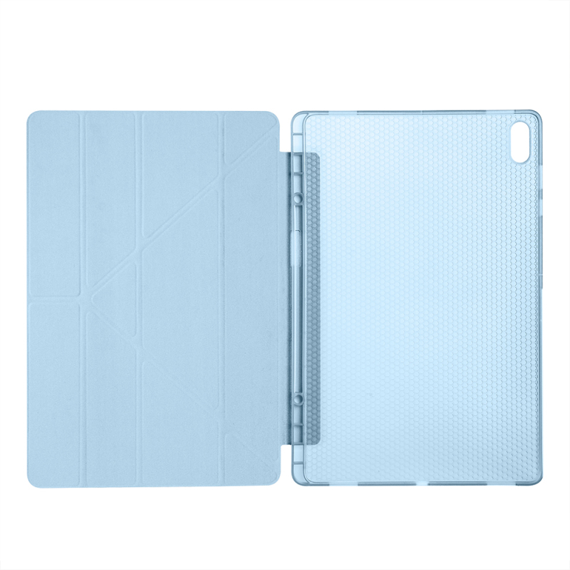 Galaxy Tab S11 Ultra Case Zore Tri Folding Stand Case with Pen Compartment - 17