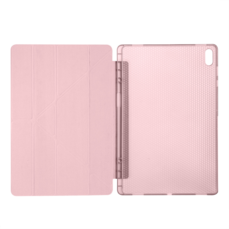 Galaxy Tab S11 Ultra Case Zore Tri Folding Stand Case with Pen Compartment - 20