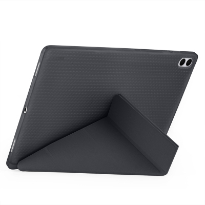 Galaxy Tab S11 Ultra Kılıf Zore Tri Folding Kalem Bölmeli Standlı Kılıf - 15