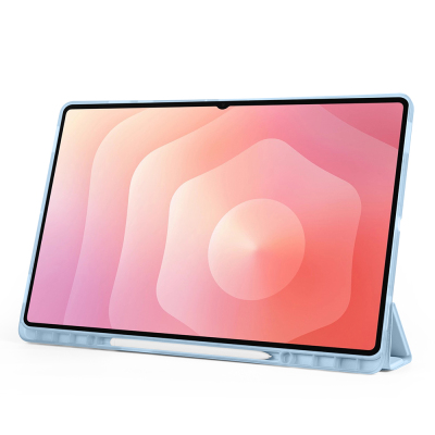 Galaxy Tab S11 Ultra Kılıf Zore Tri Folding Kalem Bölmeli Standlı Kılıf - 38