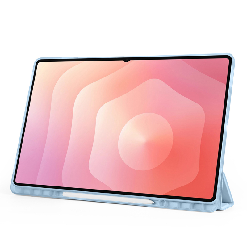 Galaxy Tab S11 Ultra Kılıf Zore Tri Folding Kalem Bölmeli Standlı Kılıf - 38