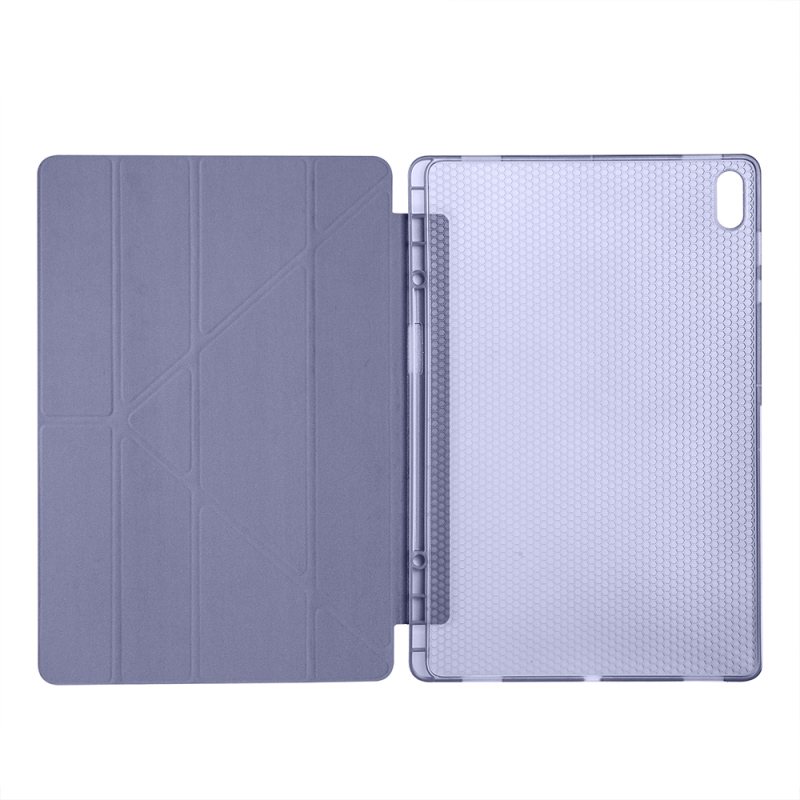 Galaxy Tab S11 Ultra Kılıf Zore Tri Folding Kalem Bölmeli Standlı Kılıf - 18