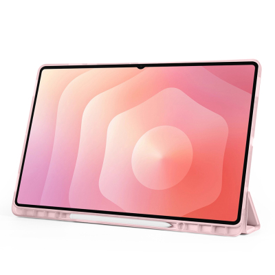 Galaxy Tab S11 Ultra Kılıf Zore Tri Folding Kalem Bölmeli Standlı Kılıf - 43