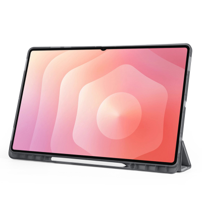 Galaxy Tab S11 Ultra Kılıf Zore Tri Folding Kalem Bölmeli Standlı Kılıf - 42