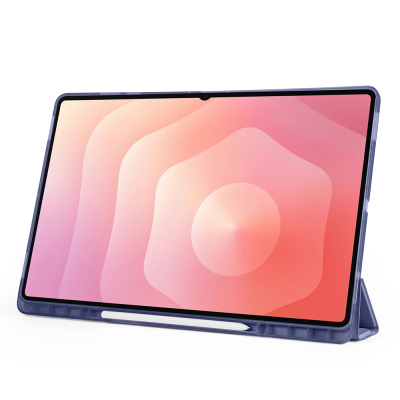 Galaxy Tab S11 Ultra Kılıf Zore Tri Folding Kalem Bölmeli Standlı Kılıf - 46