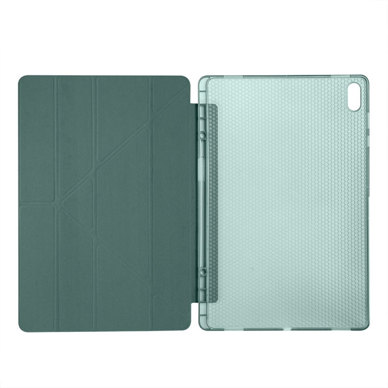 Galaxy Tab S11 Ultra Kılıf Zore Tri Folding Kalem Bölmeli Standlı Kılıf - 27