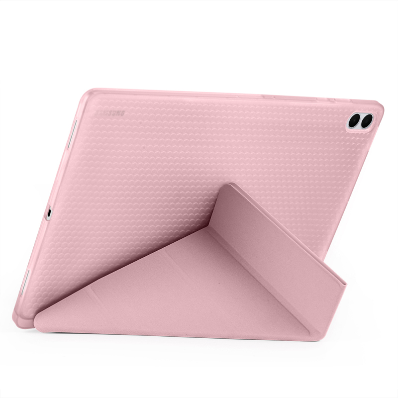Galaxy Tab S11 Ultra Kılıf Zore Tri Folding Kalem Bölmeli Standlı Kılıf - 19