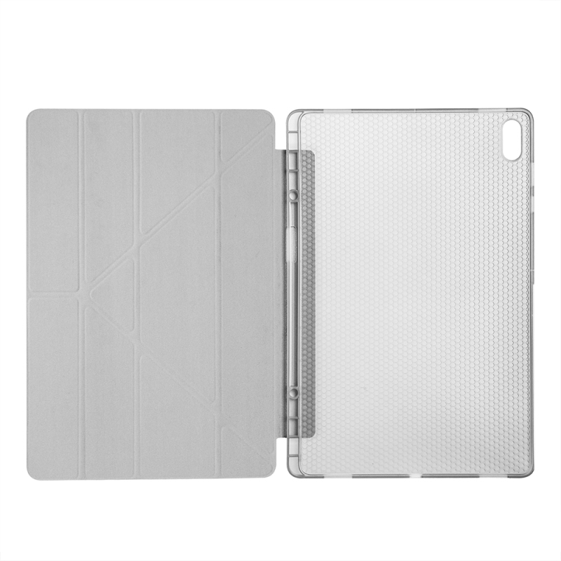 Galaxy Tab S11 Ultra Kılıf Zore Tri Folding Kalem Bölmeli Standlı Kılıf - 11