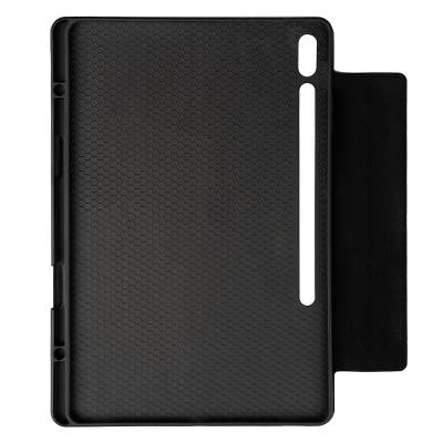 Galaxy Tab S11 Ultra SM-X930 Zore Border Keyboard Tablet Case with Bluetooth Connection and Stand - 4