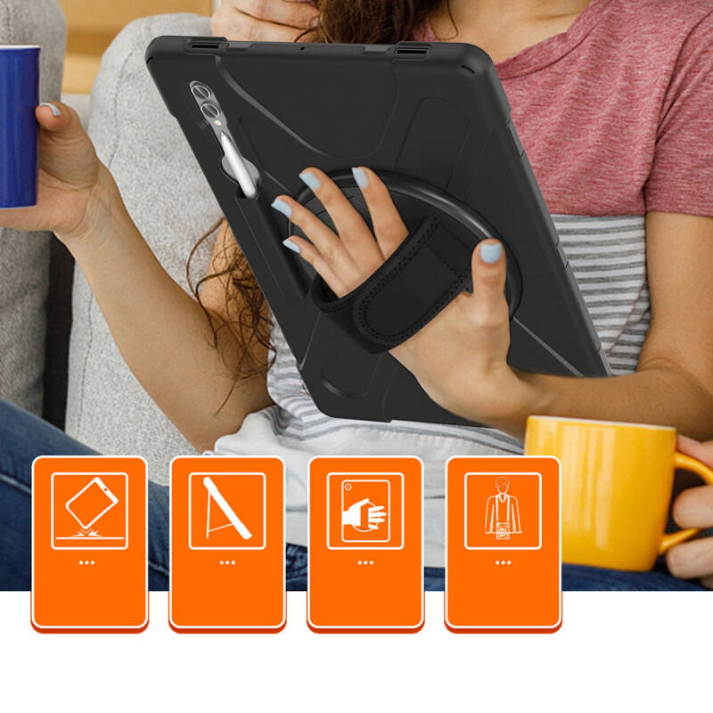 Galaxy Tab S11 Ultra SM-X930 Zore Defender Tablet Silikon - 17