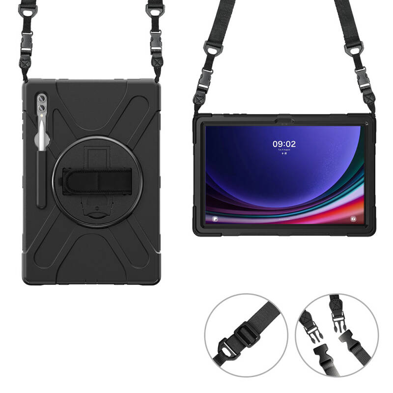 Galaxy Tab S11 Ultra SM-X930 Zore Defender Tablet Silicone - 13