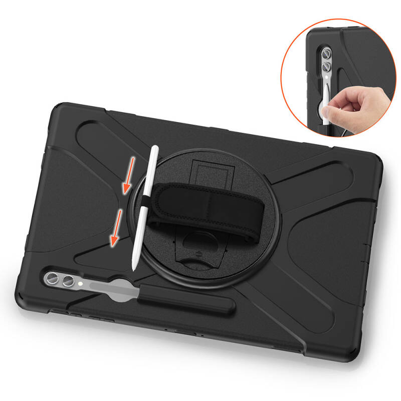 Galaxy Tab S11 Ultra SM-X930 Zore Defender Tablet Silicone - 29