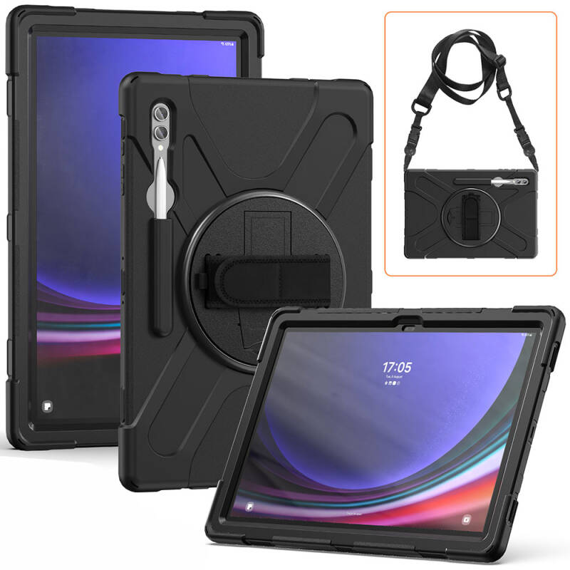 Galaxy Tab S11 Ultra SM-X930 Zore Defender Tablet Silicone - 10