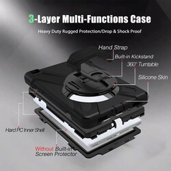 Galaxy Tab S6 Lite P610 Case Zore Defender Tablet Silicon - 5