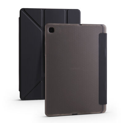 Galaxy Tab S6 Lite P610 Case Zore Tri Folding Smart With Pen Stand Case - 10