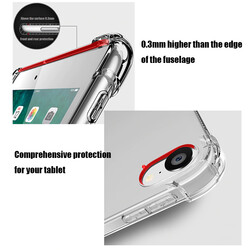 Galaxy Tab S6 Lite P610 Kılıf Zore Tablet Nitro Anti Shock Silikon Kapak - 9