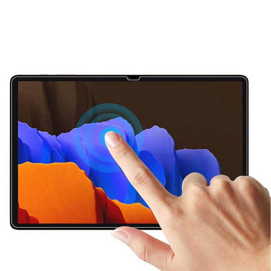 Galaxy Tab S7 FE LTE (T737-T736-T733-T730) Zore Tablet Blue Nano Ekran Koruyucu - 8