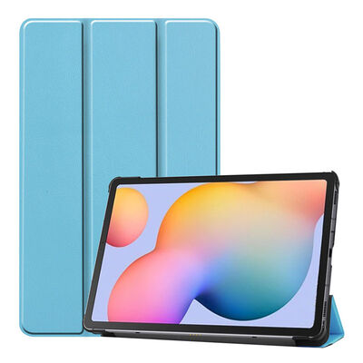 Galaxy Tab S7 FE LTE (T737-T736-T733-T730) Zore Smart Cover Stand 1-1 Case - 8