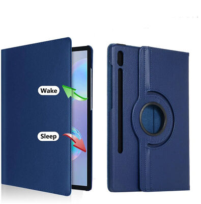 Galaxy Tab S7 Plus T970 Zore Dönebilen Standlı Kılıf - 8