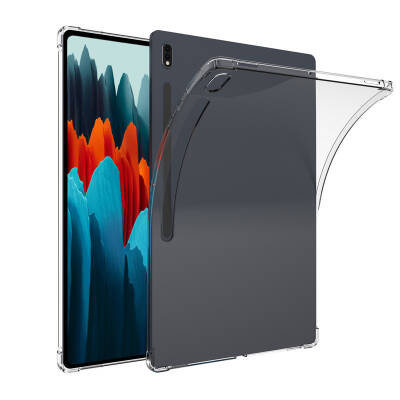 Galaxy Tab S8 Plus Case Zore Tablet Nitro Anti Shock Silicone Cover - 6