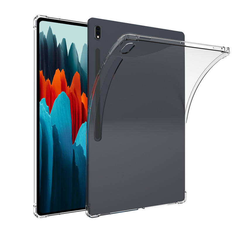 Galaxy Tab S8 Plus Kılıf Zore Tablet Nitro Anti Shock Silikon Kapak - 1