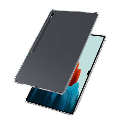 Galaxy Tab S8 Plus Kılıf Zore Tablet Nitro Anti Shock Silikon Kapak - 4