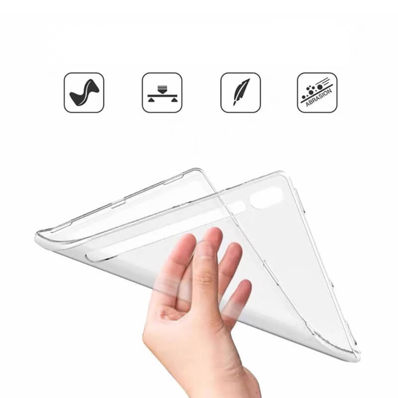 Galaxy Tab S8 Ultra SM-X900 Kılıf Zore Tablet Süper Silikon Kapak - 4