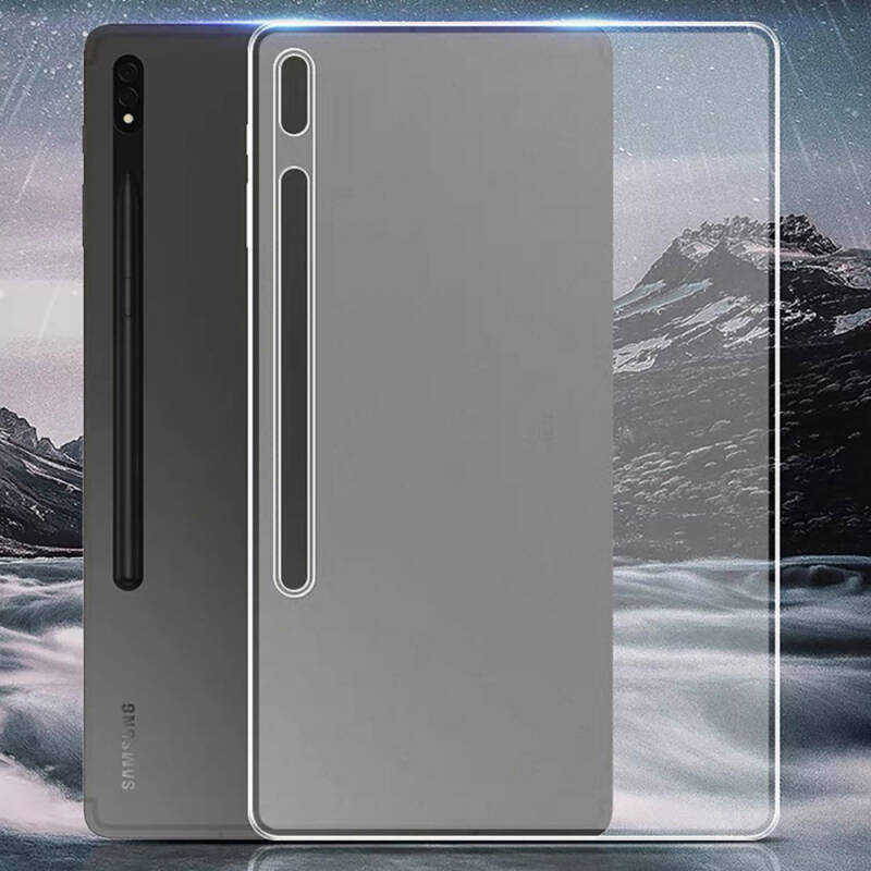 Galaxy Tab S8 Ultra SM-X900 Kılıf Zore Tablet Süper Silikon Kapak - 6