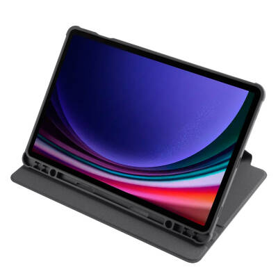 Galaxy Tab S9 Case Zore Thermal Pen Case with Rotatable Stand - 25