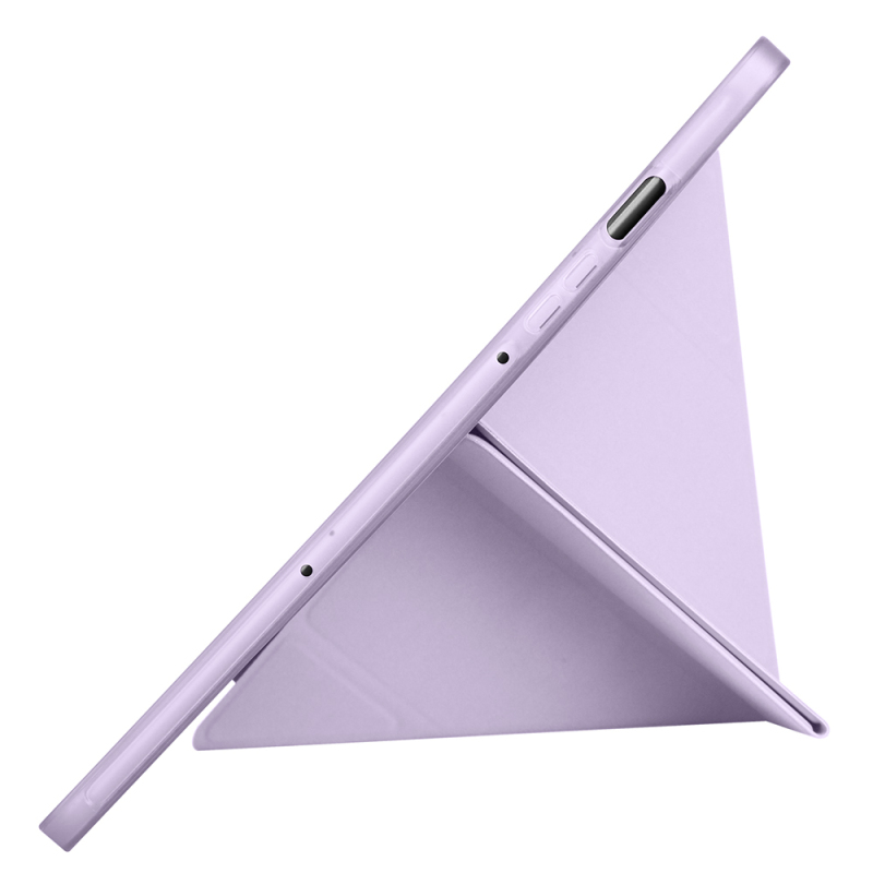 Galaxy Tab S9 FE Kılıf Zore Tri Folding Kalem Bölmeli Standlı Kılıf - 24
