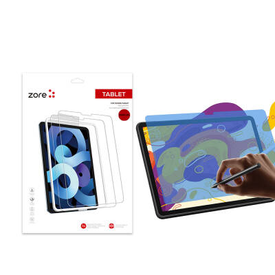 Galaxy Tab S9 FE Plus Kağıt Hisli Mat ​​​​​​​​​​​​​​​Zore Paper-Like Ekran Koruyucu - 1