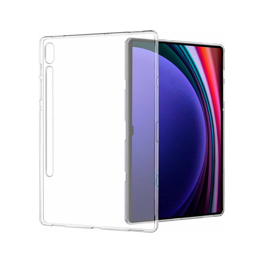 Galaxy Tab S9 FE Plus Kılıf Zore Tablet Süper Silikon Kapak - 2