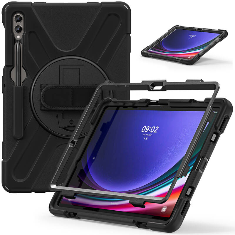 Galaxy Tab S9 FE Plus Zore Defender Tablet Silikon - 4