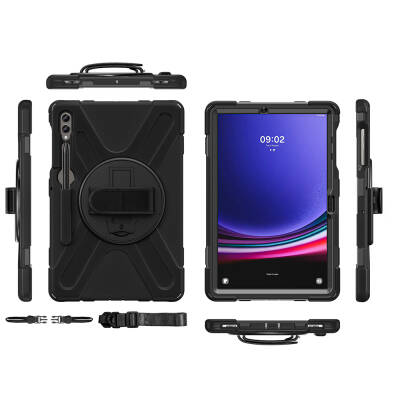 Galaxy Tab S9 FE Plus Zore Defender Tablet Silikon - 19