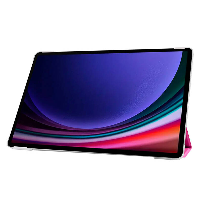 Galaxy Tab S9 FE Plus Zore Smart Cover 1-1 Case with Stand - 16