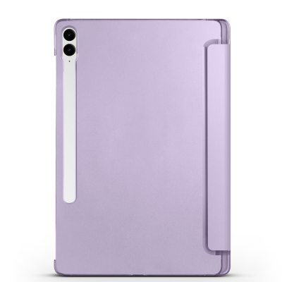 Galaxy Tab S9 FE Plus Zore Smart Cover Kalem Bölmeli Standlı 1-1 Kılıf - 4