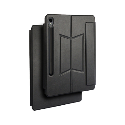 Galaxy Tab S9 FE Zore Border Keyboard Tablet Case Bluetooth Connection and Stand - 1