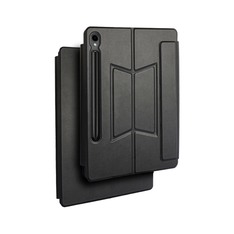 Galaxy Tab S9 FE Zore Border Keyboard Tablet Case Bluetooth Connection and Stand - 1