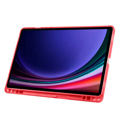 Galaxy Tab S9 Kılıf Zore Tri Folding Kalem Bölmeli Standlı Kılıf - 45