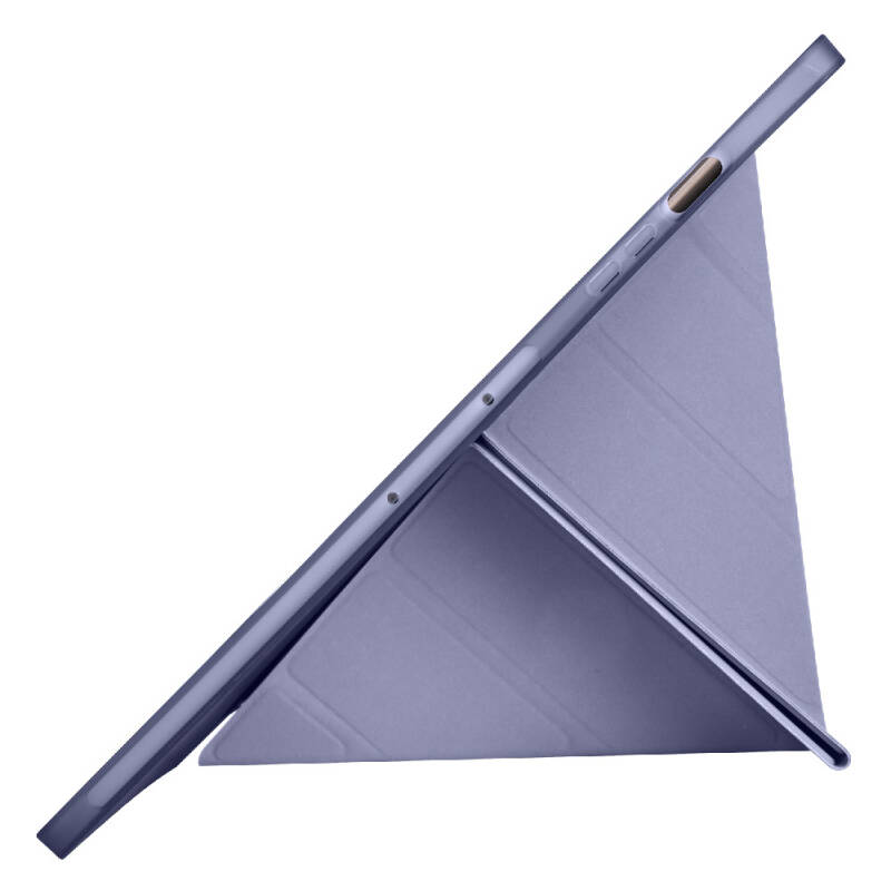 Galaxy Tab S9 Plus Case Zore Tri Folding Stand Case with Pen Compartment - 61