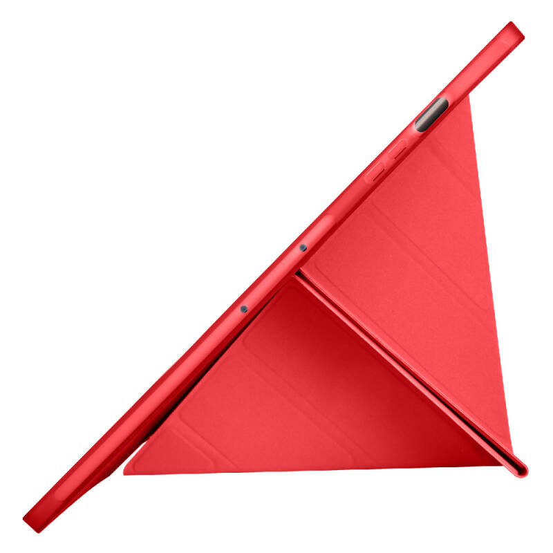 Galaxy Tab S9 Plus Kılıf Zore Tri Folding Kalem Bölmeli Standlı Kılıf - 62