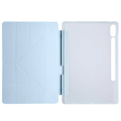 Galaxy Tab S9 Plus Kılıf Zore Tri Folding Kalem Bölmeli Standlı Kılıf - 41