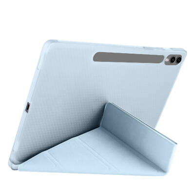Galaxy Tab S9 Plus Kılıf Zore Tri Folding Kalem Bölmeli Standlı Kılıf - 53