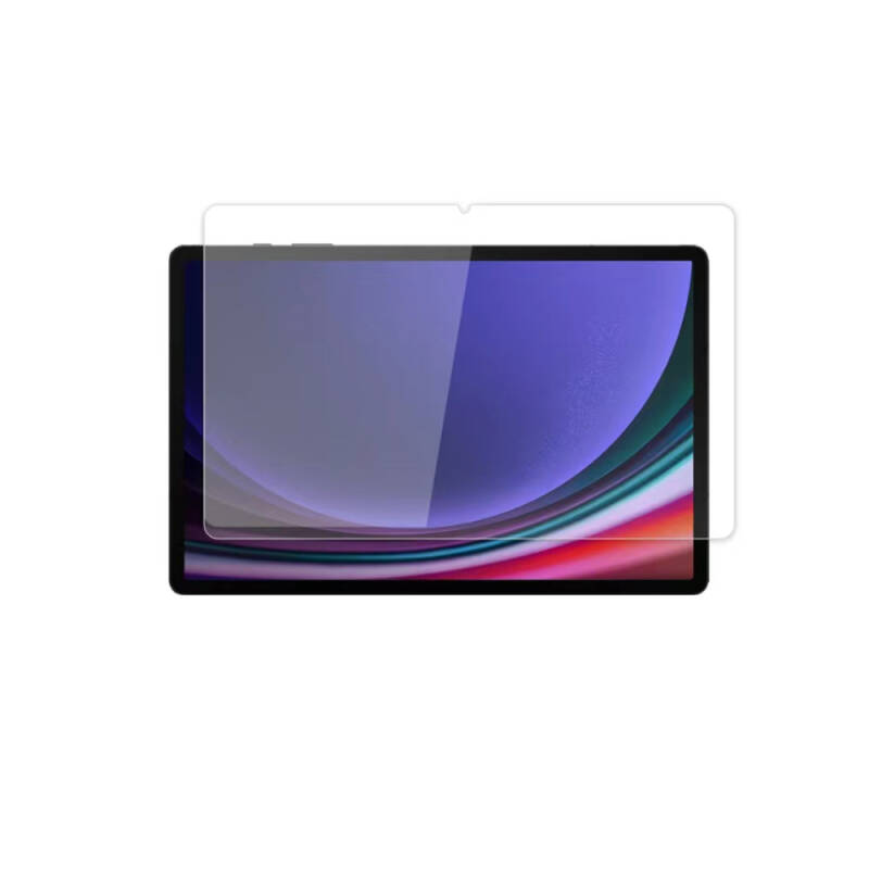 Galaxy Tab S9 Plus Zore 5in1 Tablet Temperli Cam Ekran Koruyucu - 1