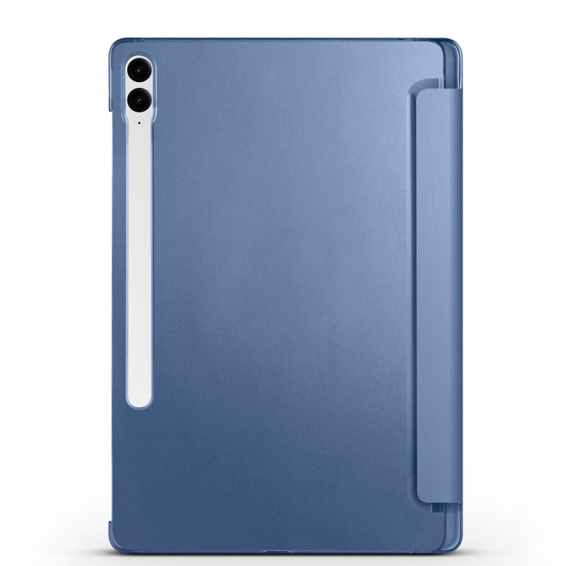 Galaxy Tab S9 Plus Zore Smart Cover Compartment with Pen Stand 1-1 Case - 4