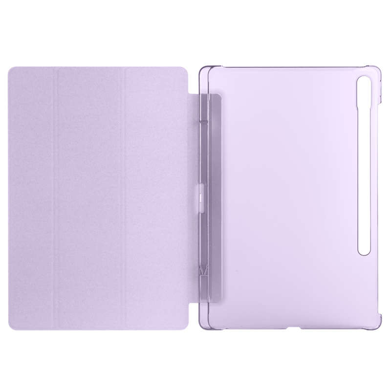 Galaxy Tab S9 Plus Zore Smart Cover Kalem Bölmeli Standlı 1-1 Kılıf - 8
