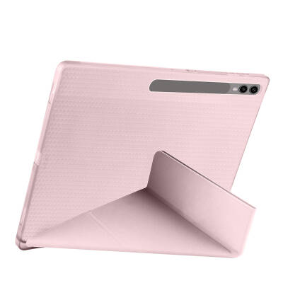 Galaxy Tab S9 Ultra Case Zore Tri Folding Stand Case with Pen Compartment - 33